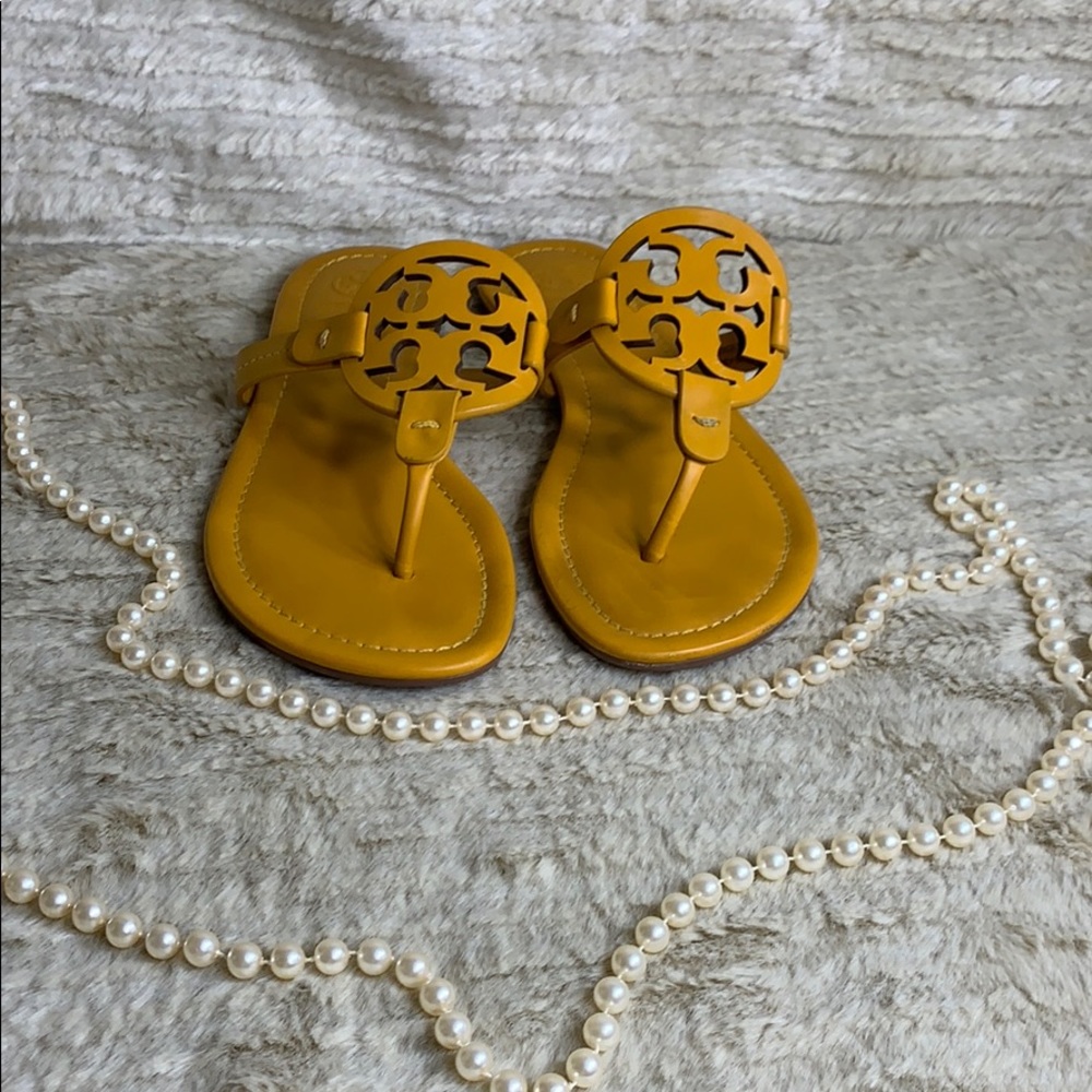 Tory Burch Miller sandals leather Sz 6.5 women’s